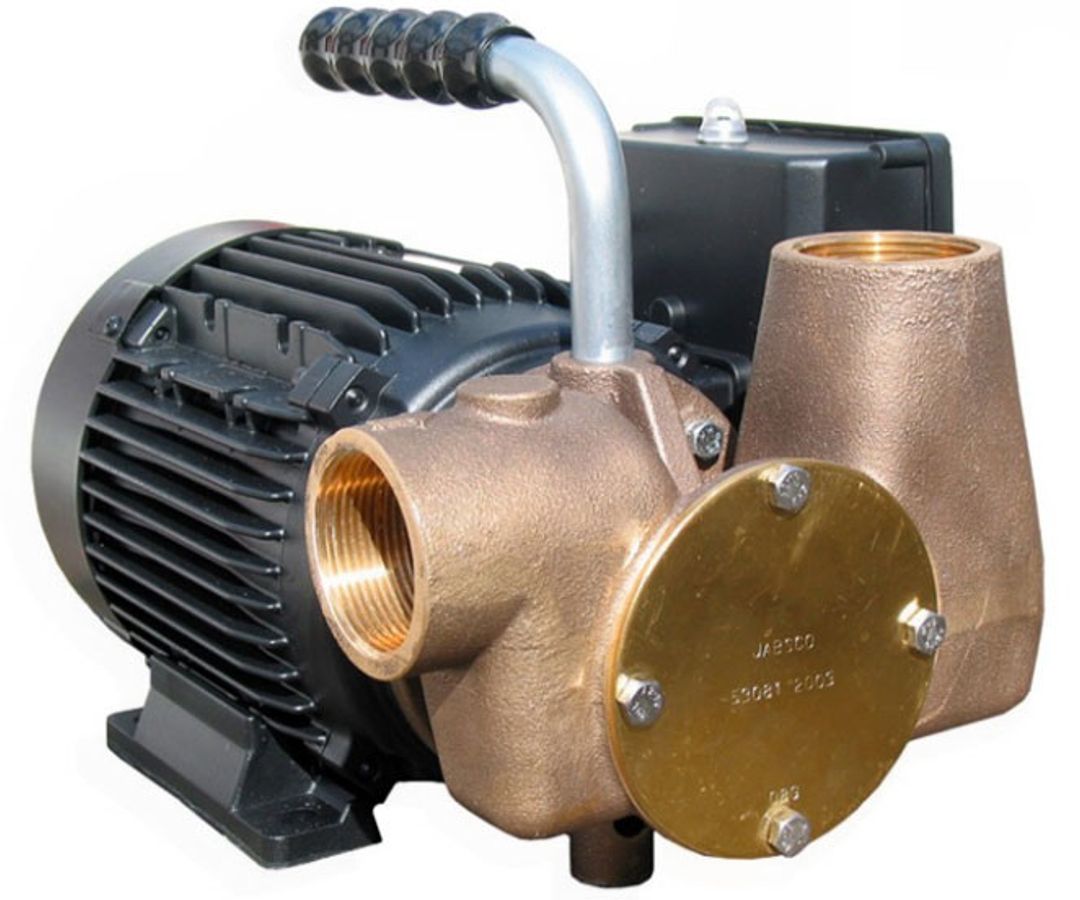 Jabsco lense/flytte pumpe 80L/min 220v 53081-2003-230